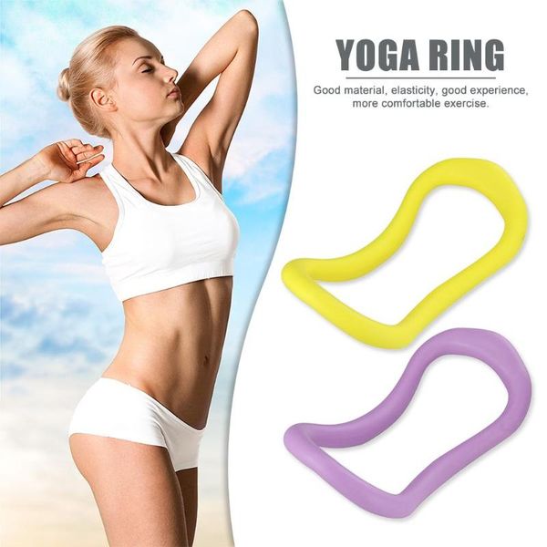 

tpe yoga pilates fitness ring magic circle fascia stretching auxiliary ring