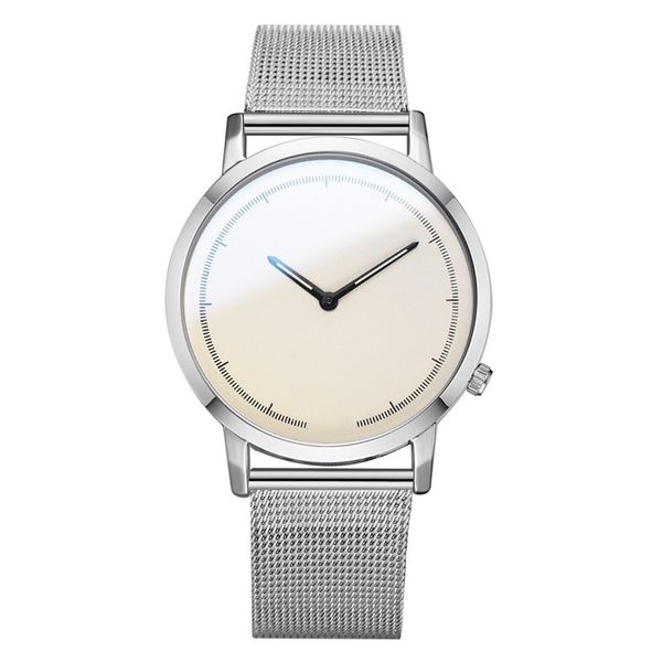 

mens business male watch 2019 fashion classic quartz stainless steel wrist watch watches men relojes clock relogio masculino, Slivery;brown