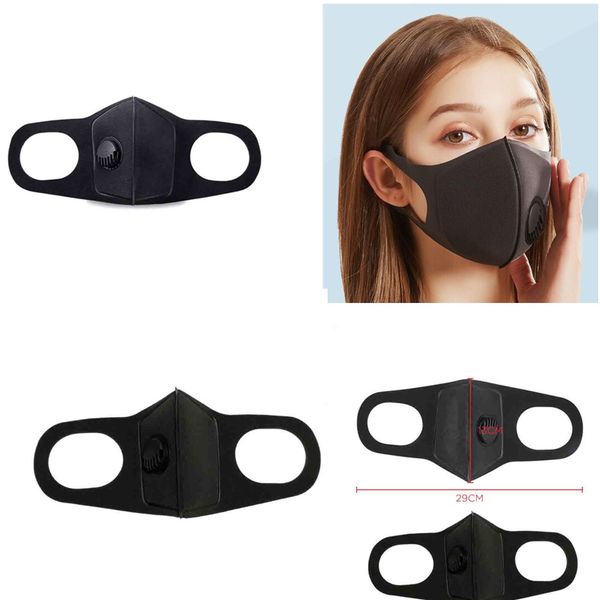 

3m n95 mask anti pollution n95 pm2.5 mask dust respirator washable reusable masks with 2 pcs filter mouth