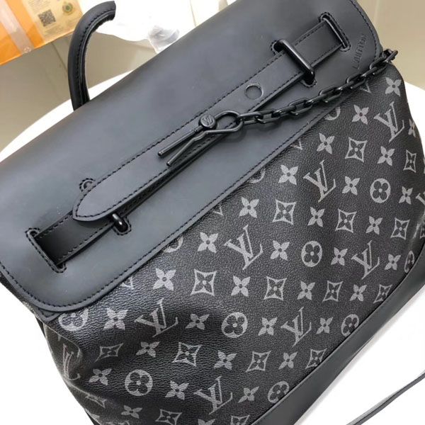 

#3791 5a l pm v steamer small handbag men crossbody portfolio briefcases bag handles messenger shoulder bags totes cross body bag 44731, Black