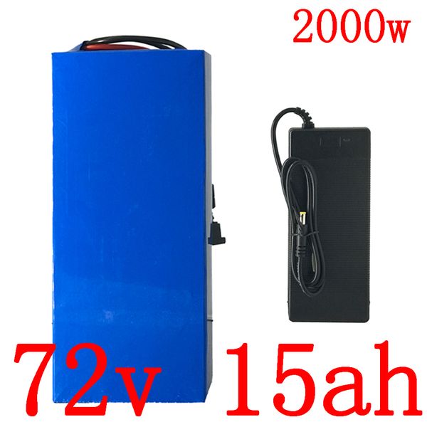 

литиевая батарея 72 v 72v 13ah 72v 72 15ah электрический велосипед батареи 1000 2000w электрический самокат беспошлинно батареи вт 2500w