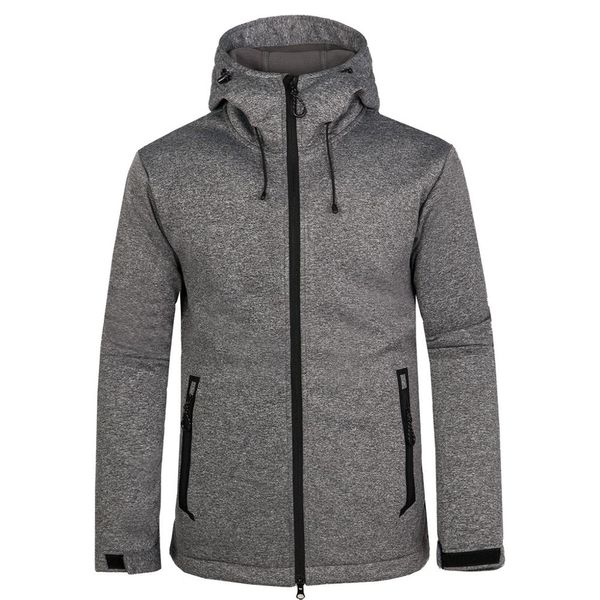 

casual sport outdoor coat men's solid color waterproof windproof soft keep-warm autumn winter manteau hiver 2020 new ye