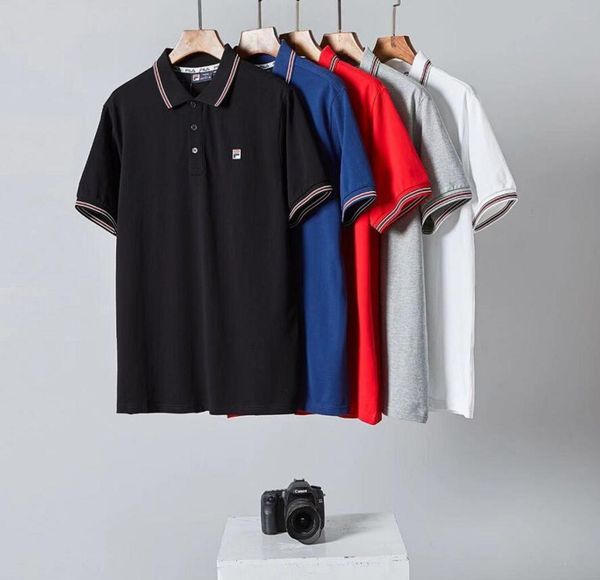 

mens designer 2020 xxl men's polo shirt fashion t-shirt boutique plaid men women polo shirt casualv3nn, White