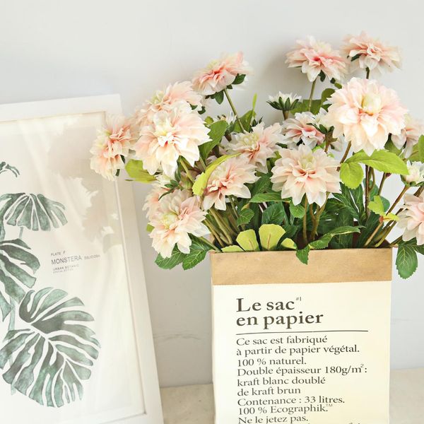 

1pc artificial flower dandelion flower ball simulation silk magnolia fake home decoration wedding birthday holding