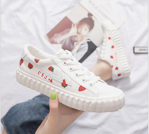 

new hand-painted shoes, autumn student, korean version, shoes, Black