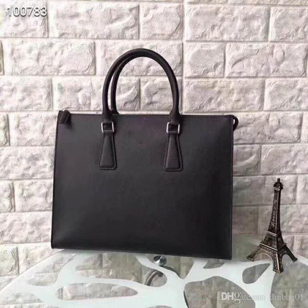 

pink sugao designer luxury handbags purse designer men handbag simple tote bag real leather brief shoulder bag 2019 new fashion famous brand