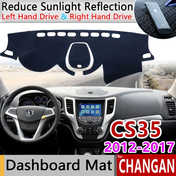 

for changan cs35 2012 2013 2014 2015 2016 2017 anti-slip mat dashboard cover pad sunshade dashmat protect carpet car accessories