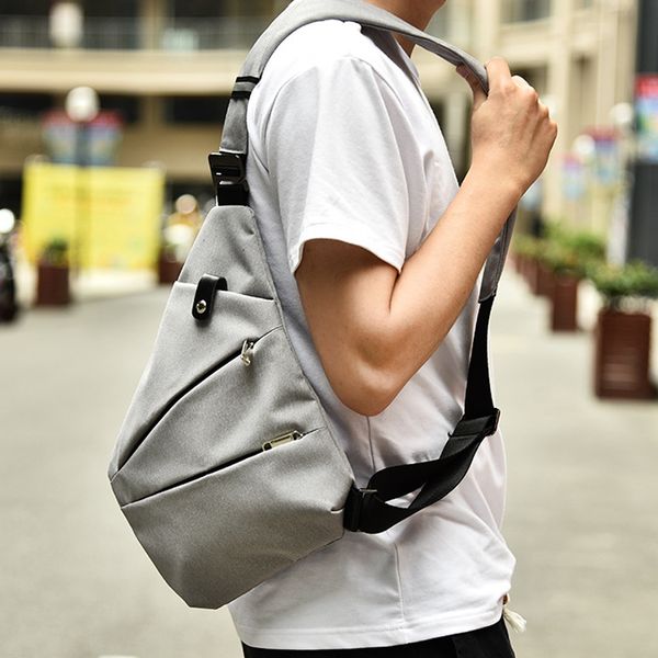 

waterproof shoulder bags men business style chest bag male nylon messenger bags man fashion crossbody bag men bolsa 2019