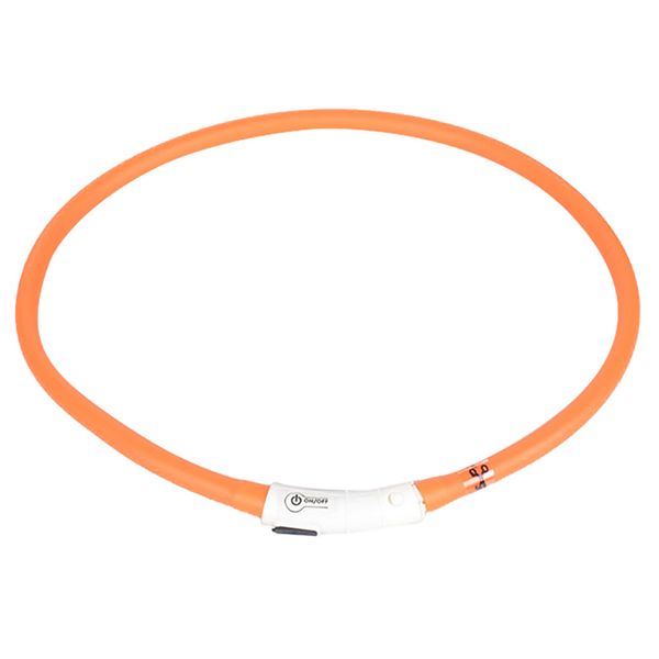 

pet products rechargeable usb waterproof led flashing light band safety pet dog collar correa perro honden halsband@27