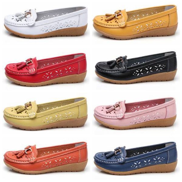 

doug shoes flat loafers nurses mother shoes sandals flats sports plus size soft shoes summer casual chaussures genuine leather shoe b5094, Black;grey