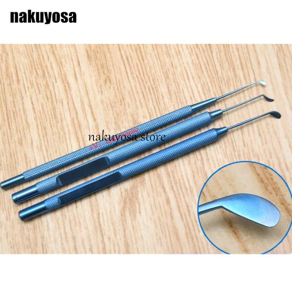 

sml size titanium alloy microscopic instruments ophthalmic instruments tarsal gland cystsheaded spoon curette