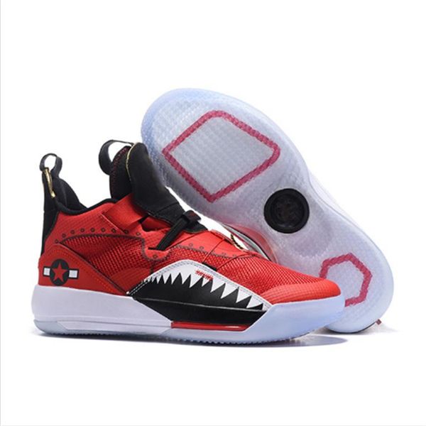 

33 Utility Blackout basketball shoes mens sports shoes Gym Red Chicago TECH PACK 33s PE Athletic sneakers designer shoes SIZE 40-46