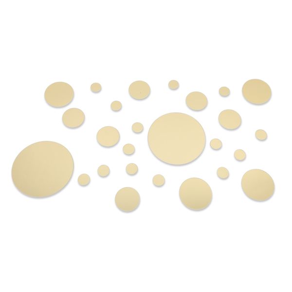 

3d circle mirror wall stickers acrylic art decor