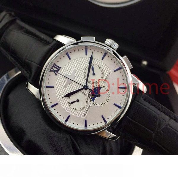 

2018 новый с ручным калибром 36 rs роскошные модные швейцарские мужские наручные часы оптом мужские часы спортивные автоматические мужские ч, Slivery;brown