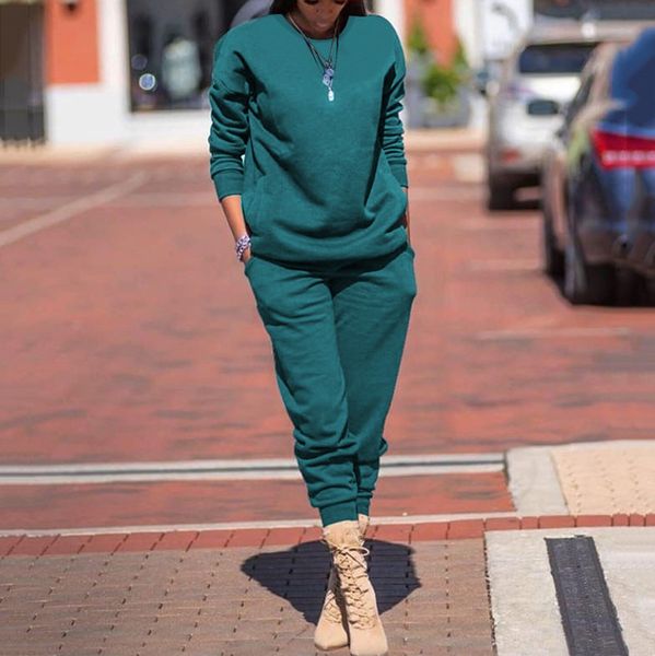 

women's autunm winter solid color casual stretch sport suit pants, White;black