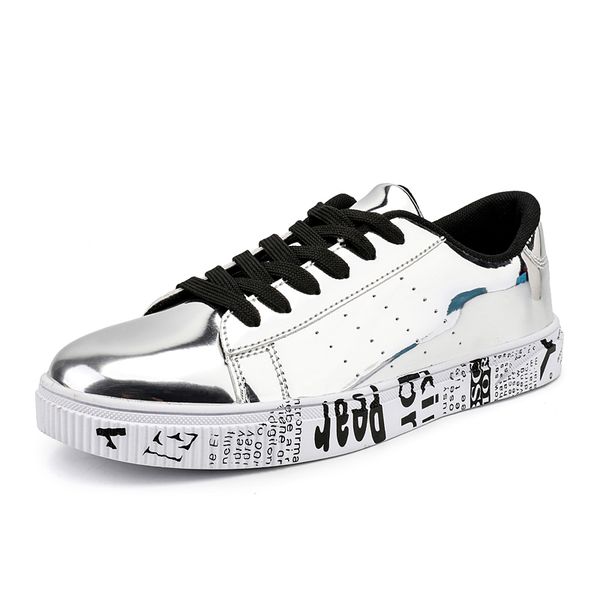 

sale men women sneaker speed trainer black golden white fashion flat casual shoes speed trainer runner outdoor leather shoes 39-44