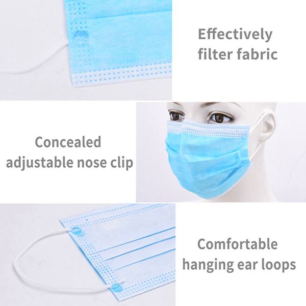 

safety shipping 3-ply dustproof for and air mouth mask er mask disposable pollution for work home fa jwbjn ipipv