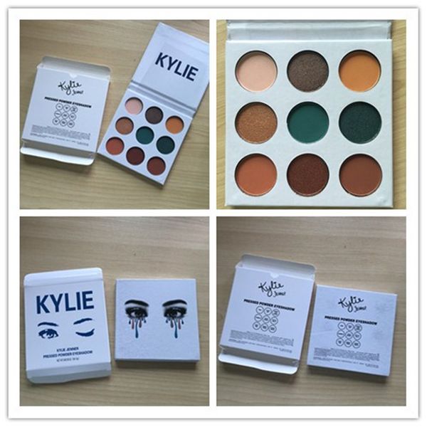 

kylie jenner pressed powder blue honey 9 color eyeshadow palette 9x1.4g! DHL Free shipping in stock