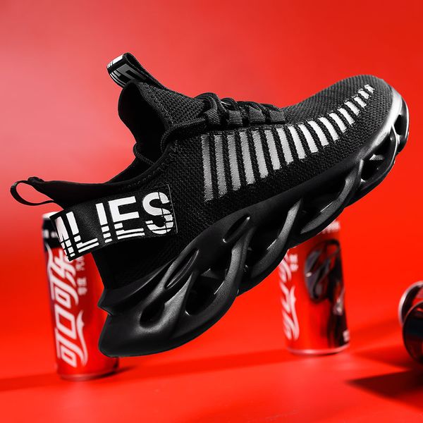 

2019 new men running shoes absorption cushion breathable lightweight comfortable footwear outdoor sports sneakers walking
