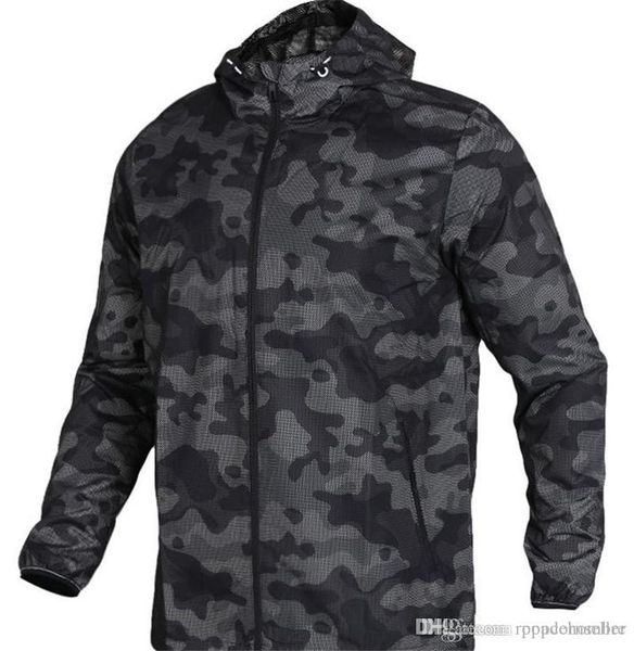 

весна и осень пальто мужские windbreake hoodie теплый повседневный new sports камуфляж woven толстовка мужская мода куртки, Black;brown