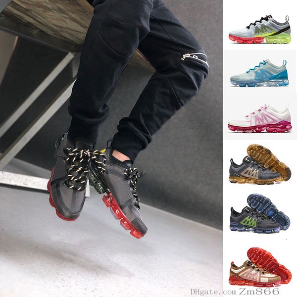 

2019 cpfm multi-color smile crimson gold men women shock acronym in pink running shoes fashion women men chaussures mens sports sneakers