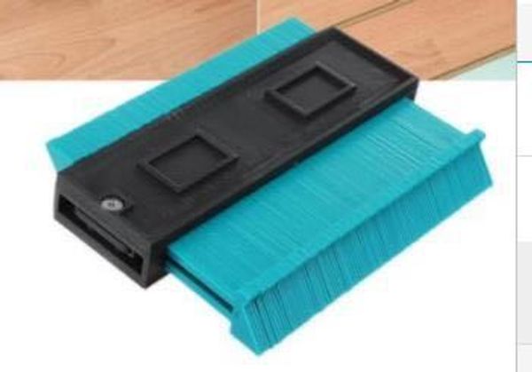 

5 inch/120 mm contour copy duplicator fine tooth profile gauge winding tool laminate ducts tiling wood marking plastic