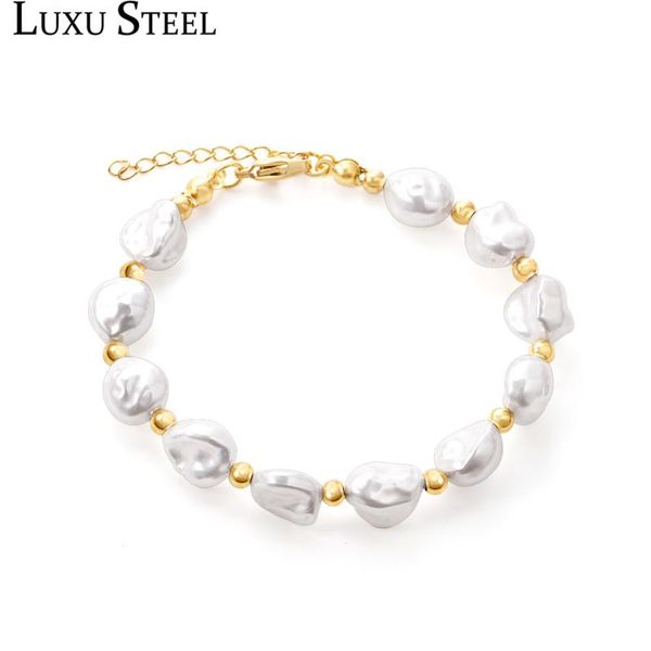 

luxusteel stainlss steel fruit shell round ball beaded bracelets bangles women girl accessories wholesale party, Black