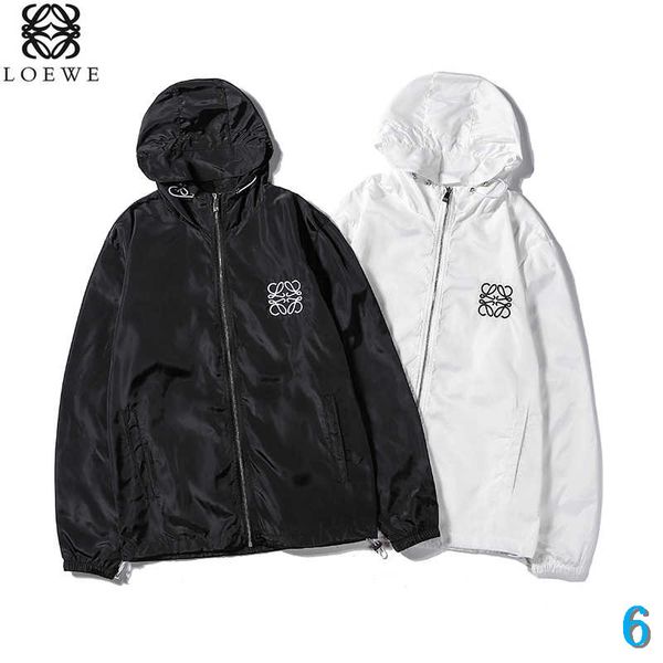 

new fashion men and women designer jacket with hooded autumn luxury long sleeve jackets solid color womens mens brand jacket clothes6, Black;brown