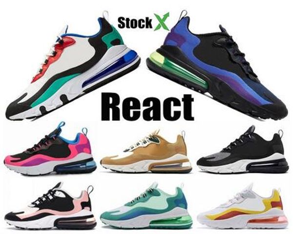 

react bauhaus triple black men designer shoes heavy meta electro green geometric art hyper jade mesh womens running sneakers trainers