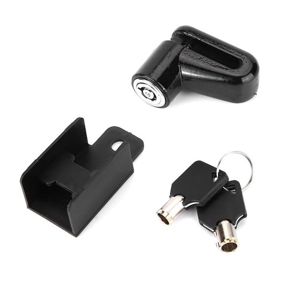 

3 color metal bike lock anti theft disk brake with plastic frame rotor lock for scooter bicycle motorcycle safety