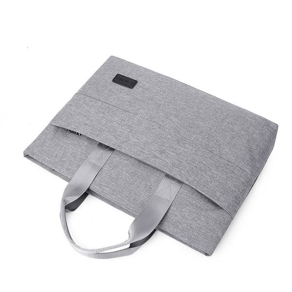 

solid mens casual briefcases business handbag portable notebook computer fashion travel lapbags nylon male briefcases utuxr, Brown;gray