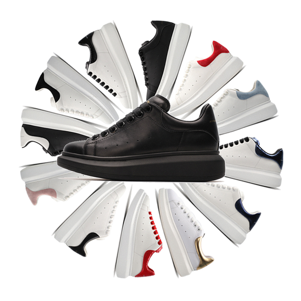 

2020 platform with alexander box mcqueen baskets mc sneakers scarpe ginnastica men women mqueen zapatillas deporte casual shoesa311#, Black