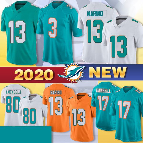 

13 dan marino men jerseys 3 rosen 17 ryan tannehill 29 minkah fitzpatrick 80 amendola 21 frank gore 91 cameron wake football jerseys hot, Black;red