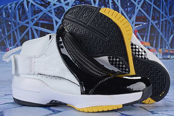 

2019 new jumpman 19 white black red yellow basketball shoes for good quality 19s men classic sports sneakers size 40-46