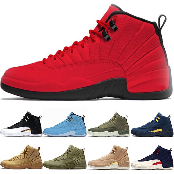 

Basketball Shoes 12 12s Men CP3 Bulls Red University Blue Rush Pink Vachetta College Navy Michigan Bordeaux Cheap Mens Sports Sneakers Sale