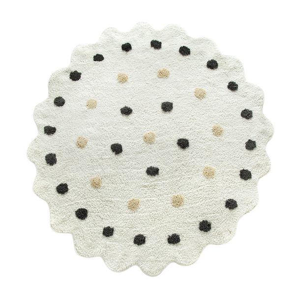 

baby crawling mat kids cotton play carpet 120cm round floor mat rug