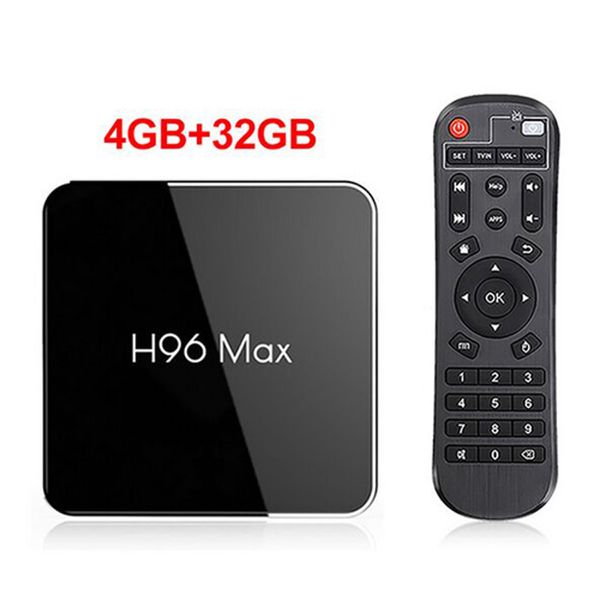 

h96 max x2 android 9.0 tv box amlogic s905x2 4gb 32gb 2.4ghz 5ghz dual wifi bluetooth 4k set box