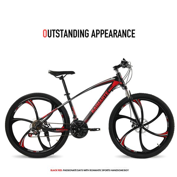 

mountain student bike 26 24 inch absorber disc brake bike ride