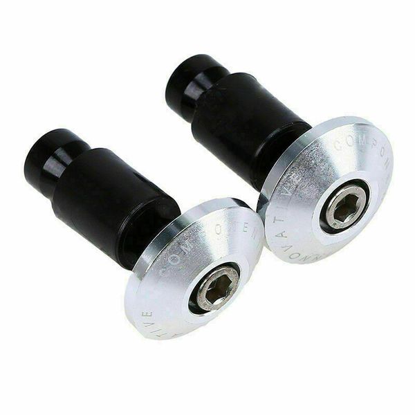 

22mm motorcycle anti-vibration handle bar end plug grip ends cap cnc aluminum