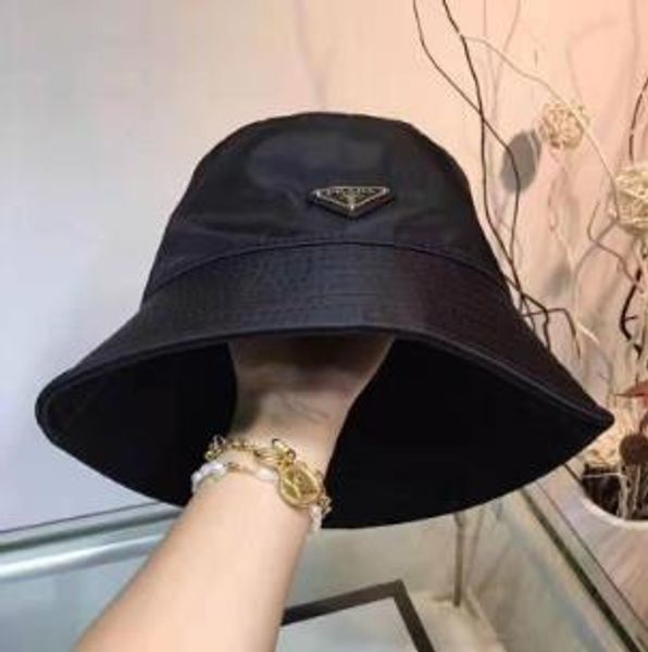 

2020 дизайнер оптовая продажа-лето sunbucket hat защита рыболовный бренд высокое качество чистый цвет буквы bob boonie ведро шляпы летние ша, Blue;gray