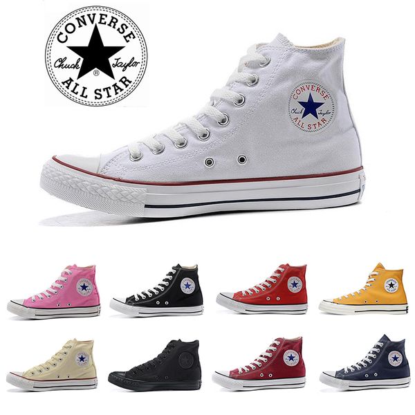 converse shoes converse chuck taylor white 1970s canvas shoes skateboard mens womens high classic sneakers converseshoes, White;red