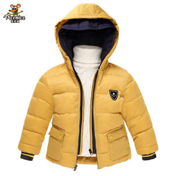 

дети зима пуховик мальчик подогреть верхнюю одежду пальто детей вниз ветровки 3-8 лет дети горнолыжных пальто детской водонепроницаемую одеж, Blue;gray