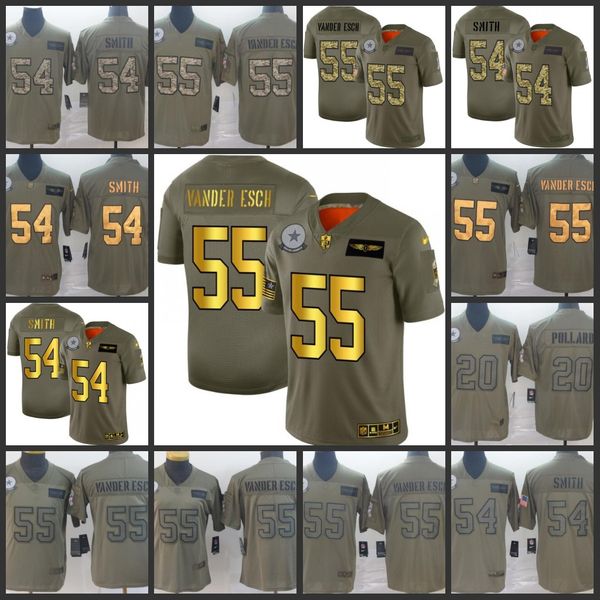 vander esch salute to service jersey