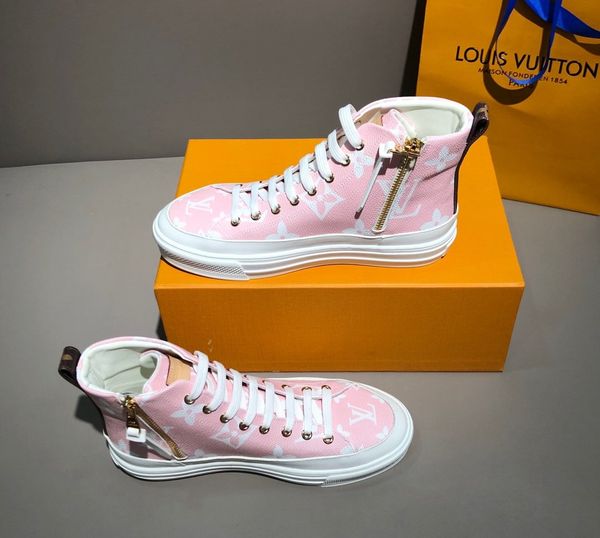 

new luxury ladies casual jogging shoes australia fashion design brand winter women's platform high classic pattern jdte, Black