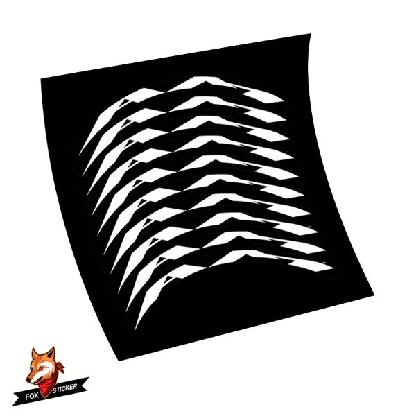 

26er 27.5er 29er mtb rim wheel sticker cycle reflective mountain bike wheels decal forgiant am bikes