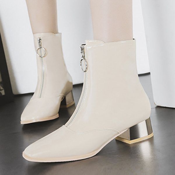 

winter ladies shoes ankle boots leather boots shoes black high heels gothic designer ladies luxury