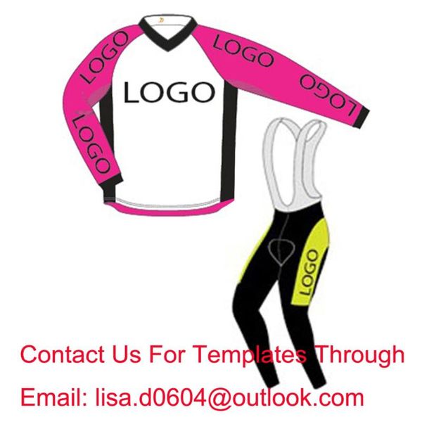 

racing sets customize 2021 jerseys ciclismo y pantalon long sleeve winter cycling jersey and bib pants windproof with fleece, Black;blue