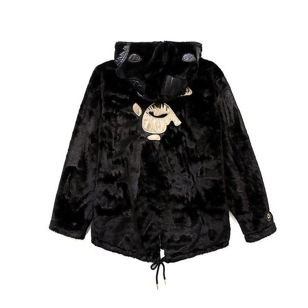 

18aw нова понка ђлина мода вободне оле длинне екии епла кђѬка е Black;brown