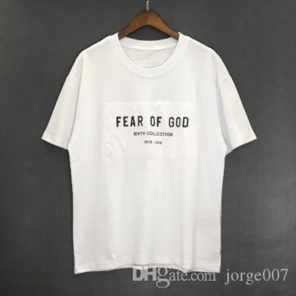 

loose mens luxury t shirts tide brand fashion short sleeved letter printing casual t shirt, White;black