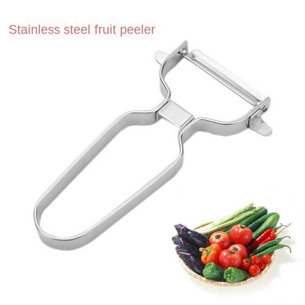 

304 stainless steel with hole digger household fruit sharpener melon peeler
